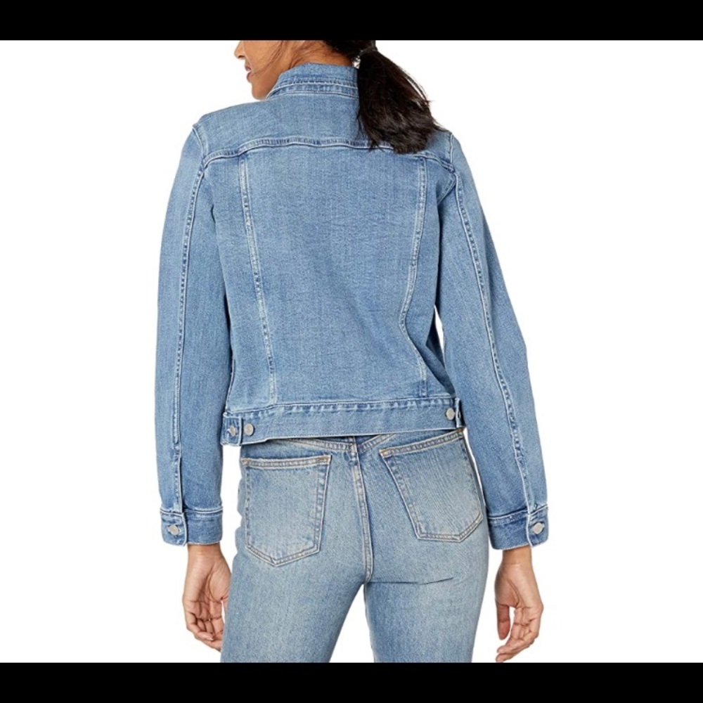 J Crew NWT Mercantile Cropped Embroidered Jacket - Picture 4 of 7